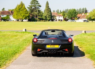 2013 FERRARI 458 SPIDER