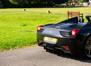 2013 FERRARI 458 SPIDER