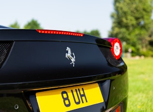 2013 FERRARI 458 SPIDER