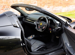 2013 FERRARI 458 SPIDER