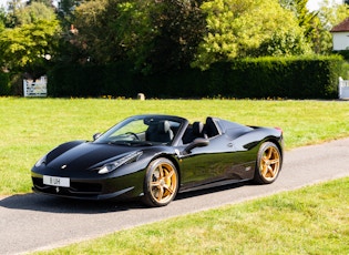 2013 FERRARI 458 SPIDER