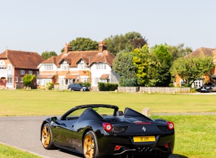 2013 FERRARI 458 SPIDER