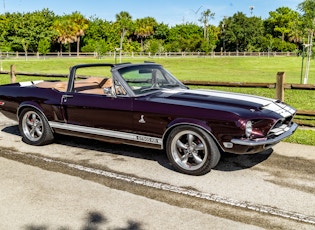 1968 SHELBY MUSTANG GT500 KR CONVERTIBLE EVOCATION