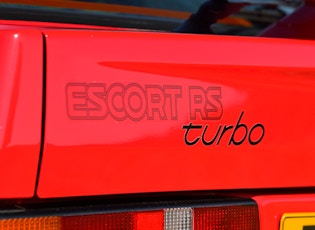 1989 FORD ESCORT RS TURBO