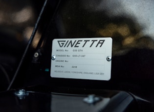 2018 GINETTA G55 SUPERCUP