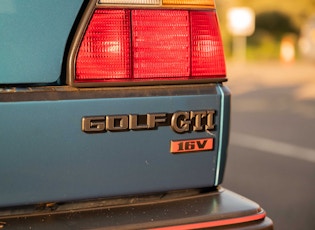 1987 VOLKSWAGEN GOLF (MK2) GTI 16V