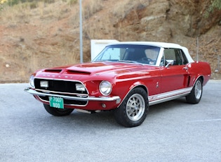 1968 SHELBY GT500 CONVERTIBLE - MANUAL