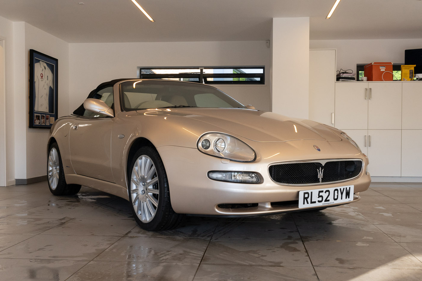 2002 MASERATI CAMBIOCORSA SPYDER - 13,055 MILES