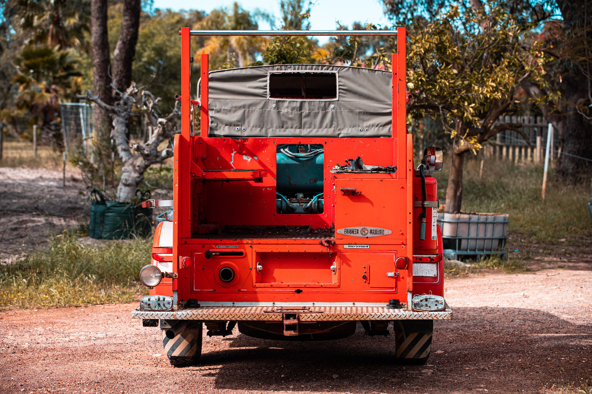 1980 TOYOTA FJ60 LAND CRUISER FIRE TRUCK for sale by auction in 