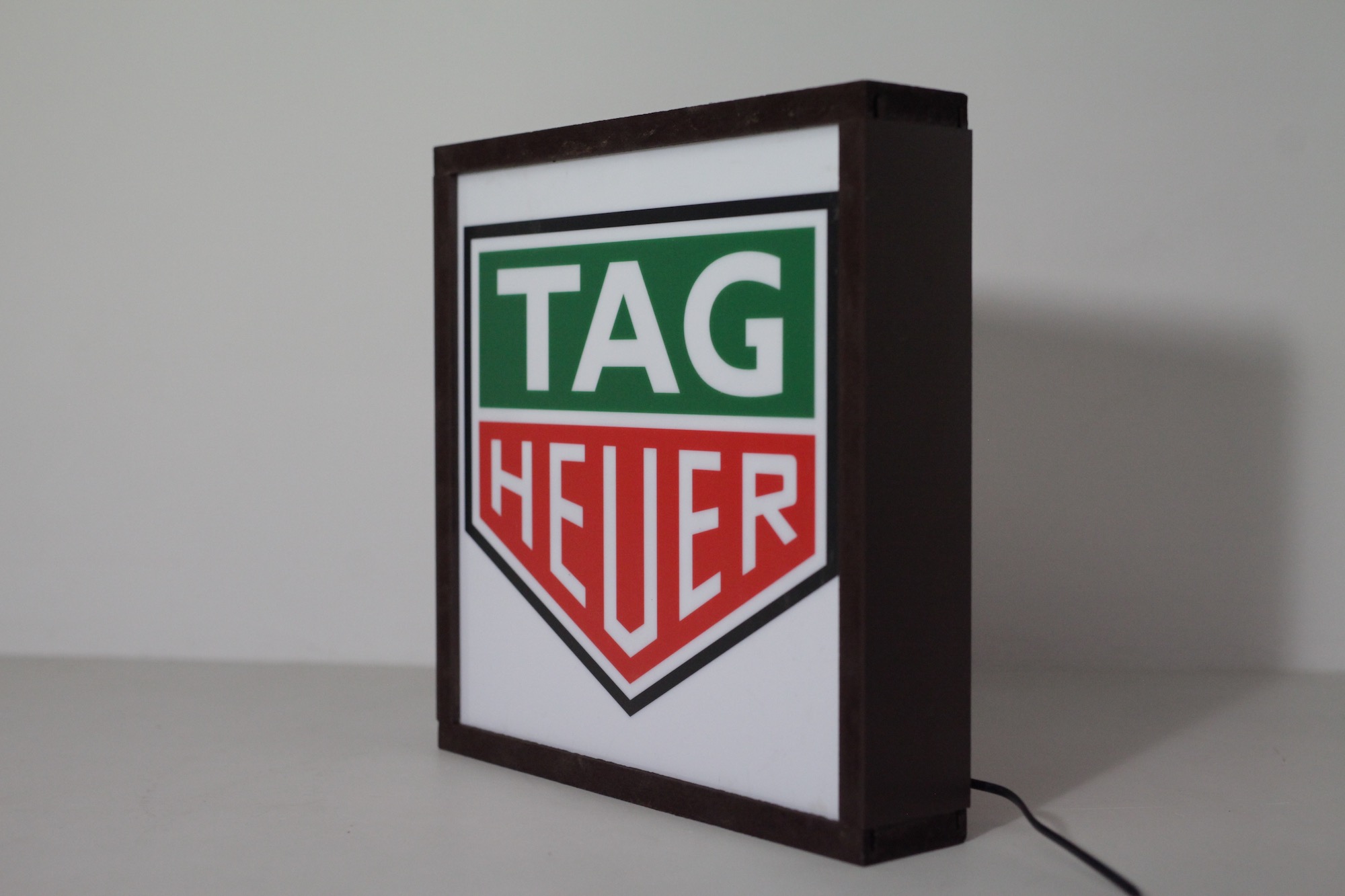 TAG HEUER ILLUMINATED SIGN for sale by auction in San Miniato