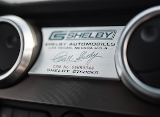 2009 SHELBY GT500KR