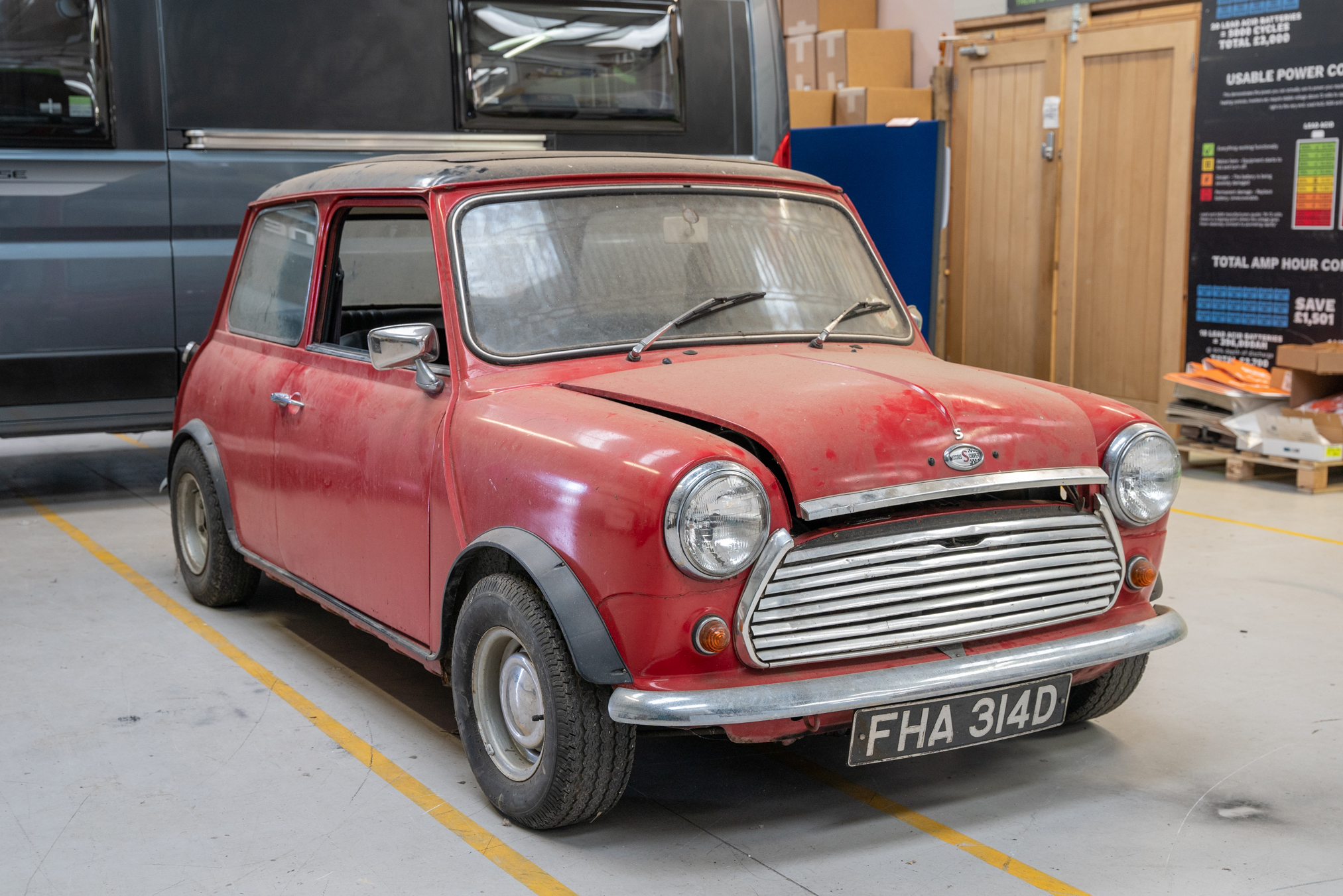 1966 MORRIS MINI COOPER S for sale by auction in Hailsham