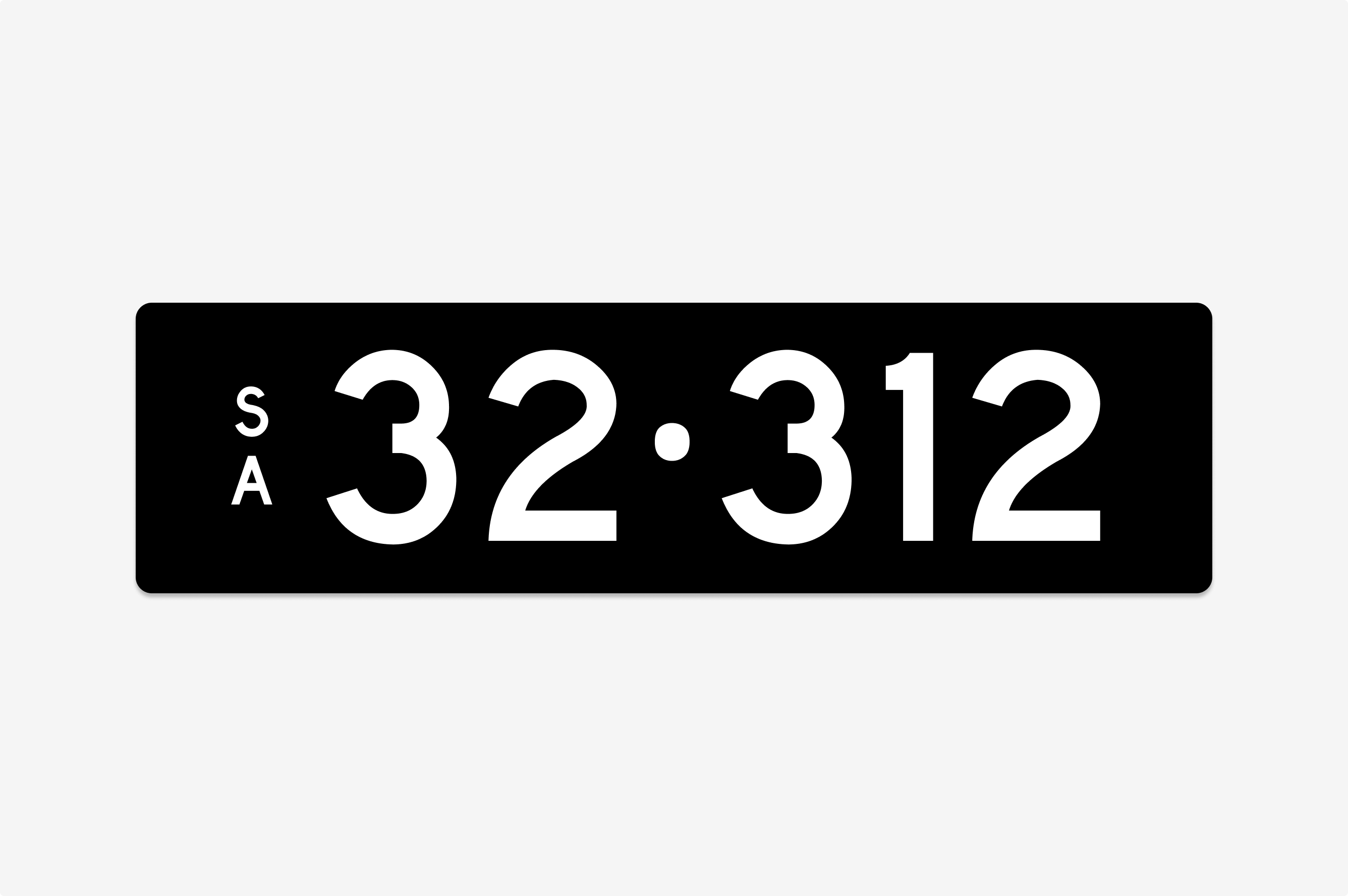 '32312' SOUTH AUSTRALIA HERITAGE NUMBER PLATE for sale by auction in , Australia