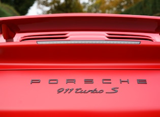2014 PORSCHE 911 (991) TURBO S CABRIOLET - 1,852 MILES