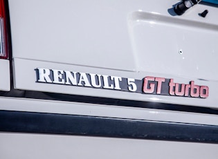 1989 RENAULT 5 GT TURBO