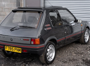 1989 PEUGEOT 205 GTI 1.9