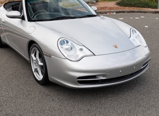 2002 PORSCHE 911 (996) CARRERA CABRIOLET – 44,500 KM