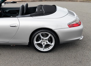 2002 PORSCHE 911 (996) CARRERA CABRIOLET – 44,500 KM