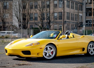 2001 FERRARI 360 SPIDER - 11,063 MILES