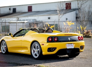 2001 FERRARI 360 SPIDER - 11,063 MILES