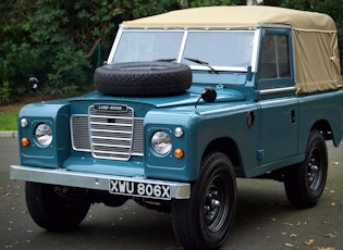 1982 LAND ROVER SERIES III 88" - 36,187 MILES