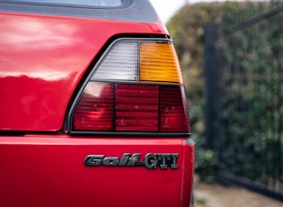 1988 VOLKSWAGEN GOLF (MK2) GTI 8V