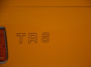1972 TRIUMPH TR6