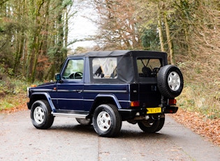 1995 MERCEDES-BENZ (W463) G320 SWB CABRIOLET