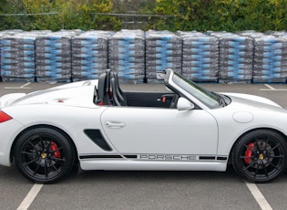 2011 PORSCHE (987) BOXSTER SPYDER