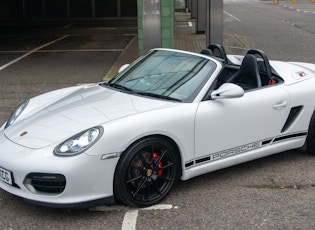 2011 PORSCHE (987) BOXSTER SPYDER