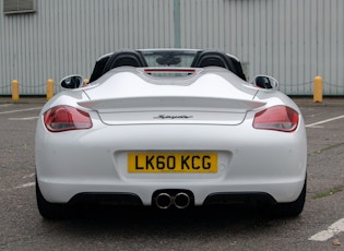 2011 PORSCHE (987) BOXSTER SPYDER