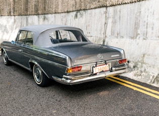 1963 MERCEDES-BENZ (W111) 220 SEB CABRIOLET