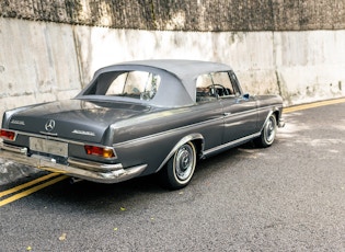 1963 MERCEDES-BENZ (W111) 220 SEB CABRIOLET