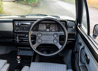 1987 VOLKSWAGEN GOLF (MK1) GTI CABRIOLET