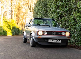 1987 VOLKSWAGEN GOLF (MK1) GTI CABRIOLET