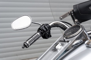 Black Motorcycle Oval Mirrors Fit For Harley Davidson Street Glide Road  King CVO