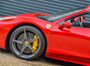 2012 FERRARI 458 SPIDER