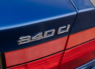 1998 BMW (E31) 840 CI - 37,977 MILES