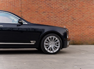 2013 BENTLEY MULSANNE - 5,910 MILES - VAT Q