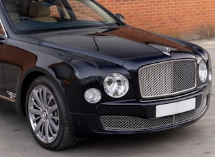 2013 BENTLEY MULSANNE - 5,910 MILES - VAT Q