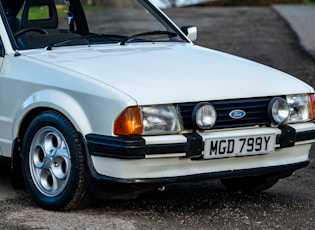 1983 FORD ESCORT XR3I