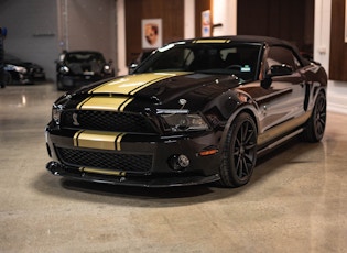 2012 SHELBY GT500 50TH ANNIVERSARY SUPER SNAKE CONVERTIBLE - 547 MILES