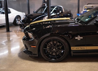2012 SHELBY GT500 50TH ANNIVERSARY SUPER SNAKE CONVERTIBLE - 547 MILES