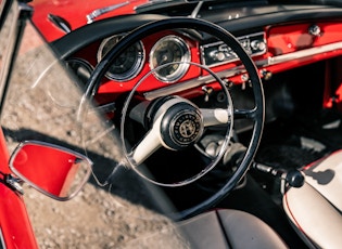 1961 ALFA ROMEO GIULIETTA SPIDER VELOCE 