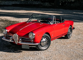 1961 ALFA ROMEO GIULIETTA SPIDER VELOCE 