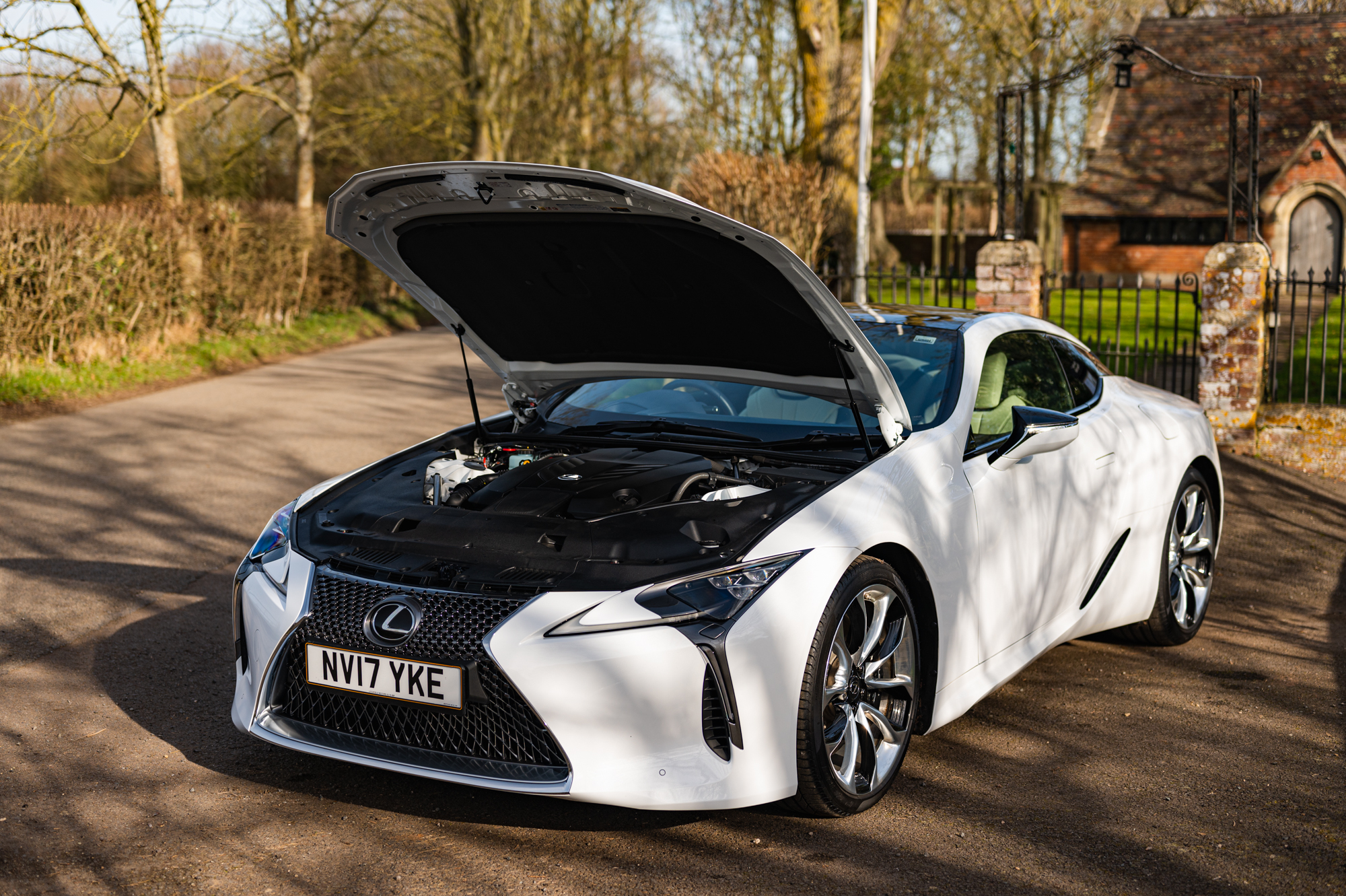 2017 LEXUS LC500 LAUNCH EDITION - 1,747 MILES for sale by auction