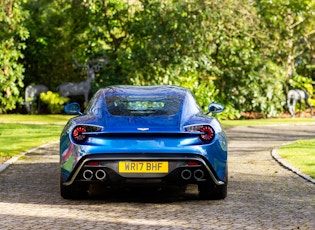 2017 ASTON MARTIN VANQUISH ZAGATO COUPE - 170 MILES