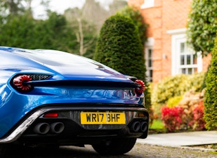 2017 ASTON MARTIN VANQUISH ZAGATO COUPE - 170 MILES