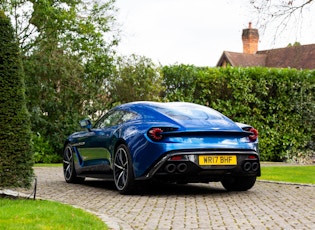 2017 ASTON MARTIN VANQUISH ZAGATO COUPE - 170 MILES