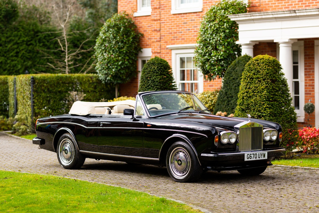 1990 ROLLS-ROYCE CORNICHE III CONVERTIBLE